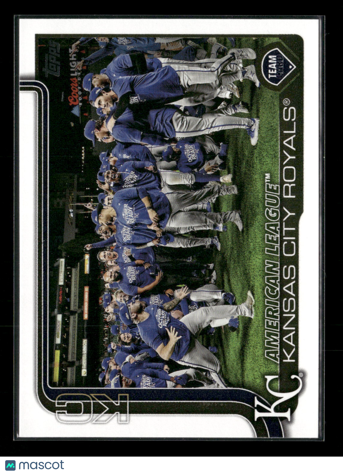 2025 Topps Series 2 Baseball Kansas City Royals Team Card #519