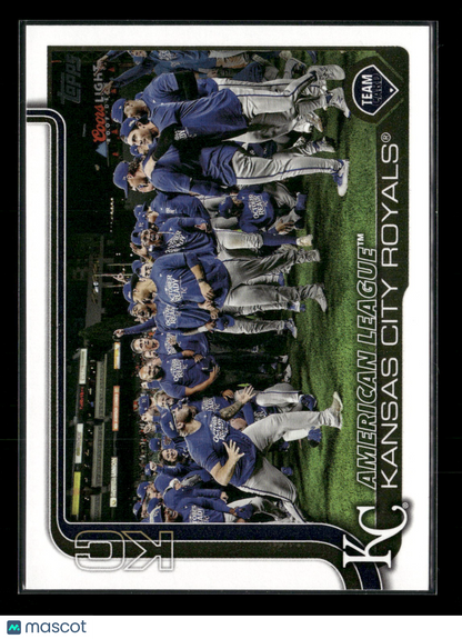 2025 Topps Series 2 Baseball Kansas City Royals Team Card #519