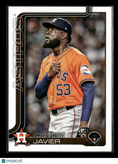 2025 Topps Series 2 Baseball Cristian Javier #509