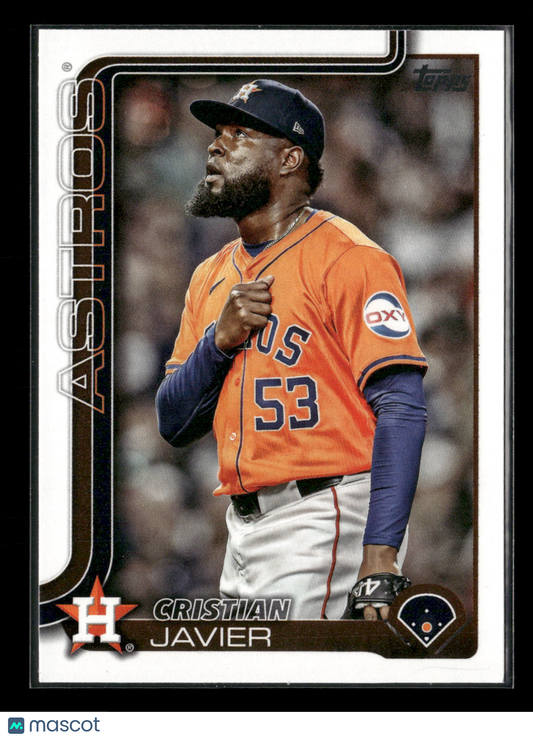 2025 Topps Series 2 Baseball Cristian Javier #509