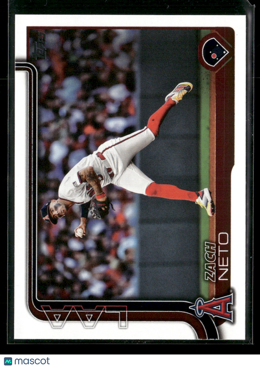 2025 Topps Series 1 Baseball Zach Neto #282