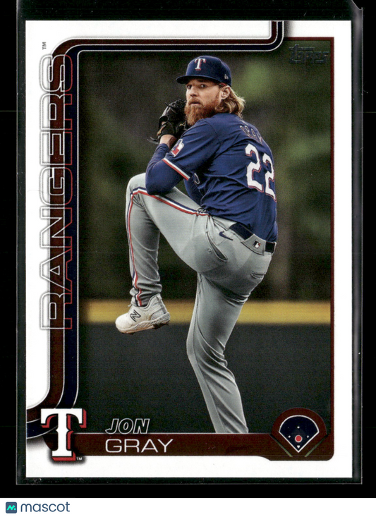 2025 Topps Series 1 Baseball Jon Gray #62