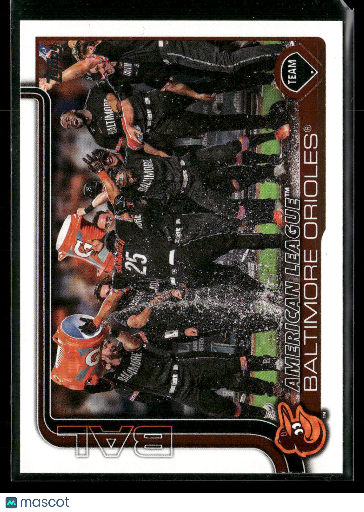 2025 Topps Series 1 Baseball Baltimore Orioles Team Card #170