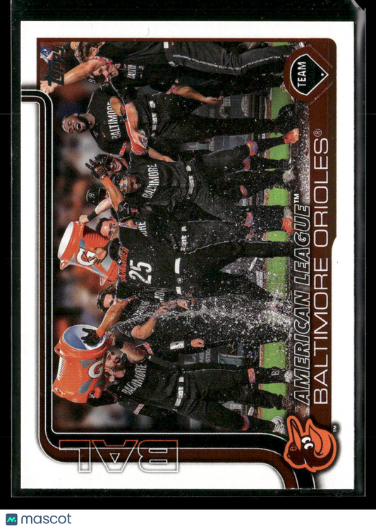 2025 Topps Series 1 Baseball Baltimore Orioles Team Card #170