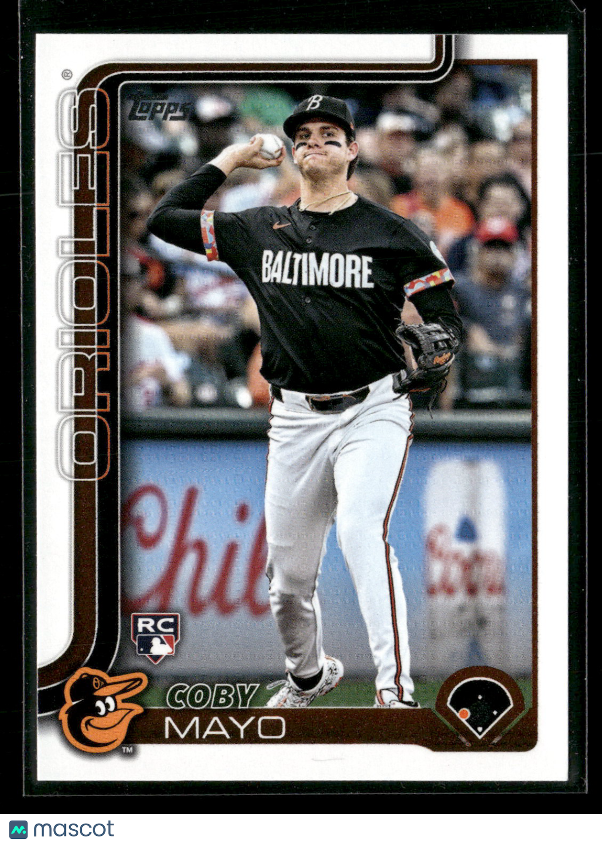 2025 Topps Series 1 Baseball Coby Mayo #20 RC