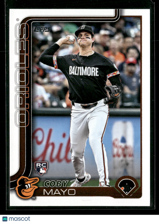 2025 Topps Series 1 Baseball Coby Mayo #20 RC