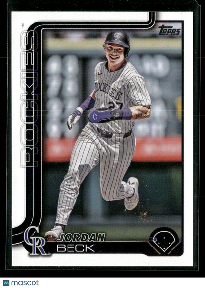2025 Topps Series 1 Baseball Jordan Beck #139