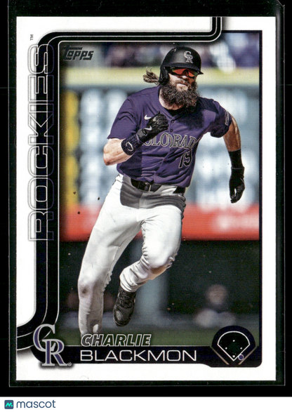 2025 Topps Series 1 Baseball Charlie Blackmon #311