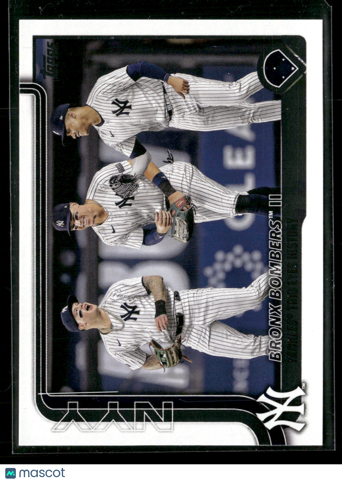 2025 Topps Series 1 Baseball Bronx Bombers II #184