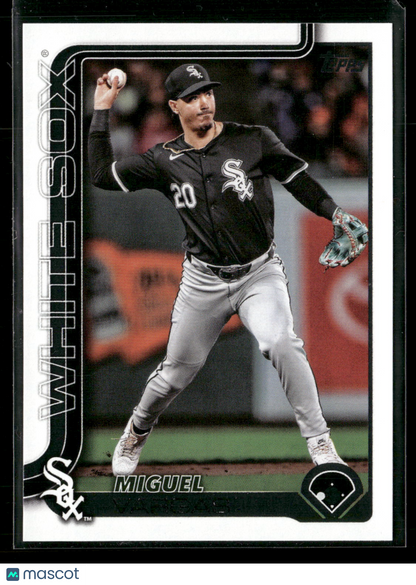 2025 Topps Series 1 Baseball Miguel Vargas #190