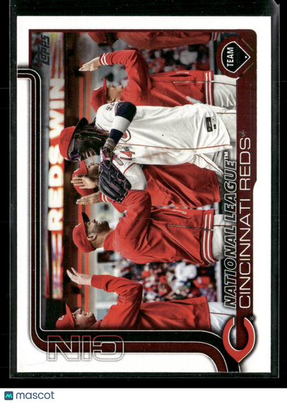2025 Topps Series 1 Baseball Cincinnati Reds Team Card #99
