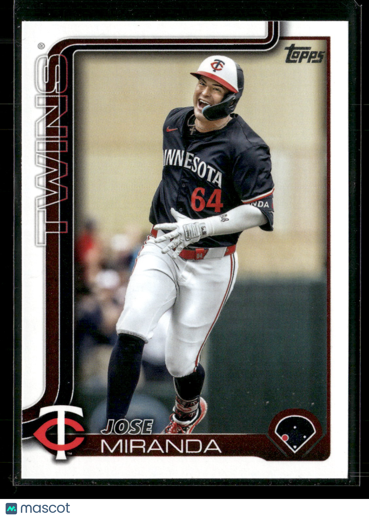 2025 Topps Series 1 Baseball Jose Miranda #310