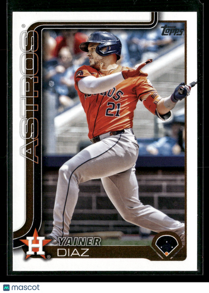 2025 Topps Series 1 Baseball Yainer Diaz #299