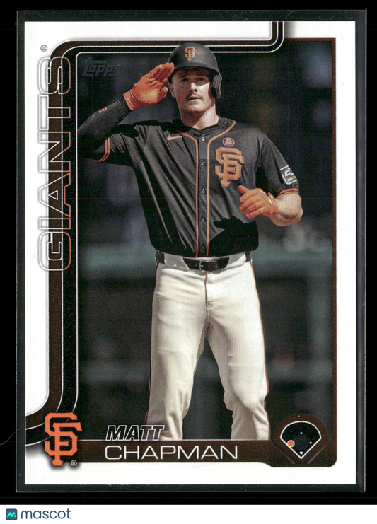 2025 Topps Series 1 Baseball Matt Chapman #221