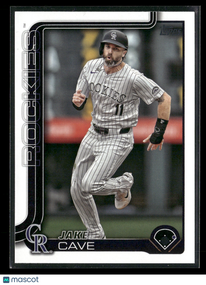 2025 Topps Series 1 Baseball Jake Cave #256