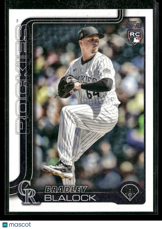 2025 Topps Series 1 Baseball Bradley Blalock #161 RC