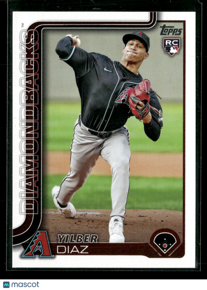 2025 Topps Series 1 Baseball Yilber Diaz #104 RC