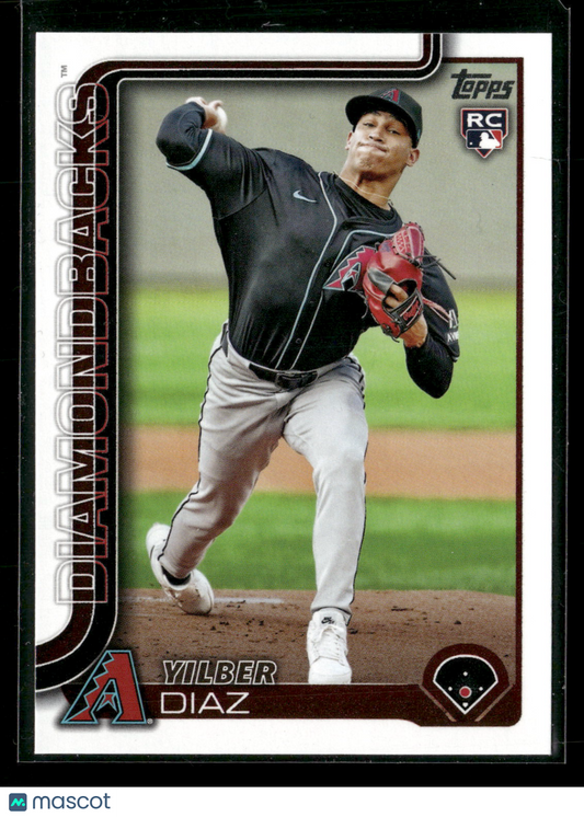 2025 Topps Series 1 Baseball Yilber Diaz #104 RC