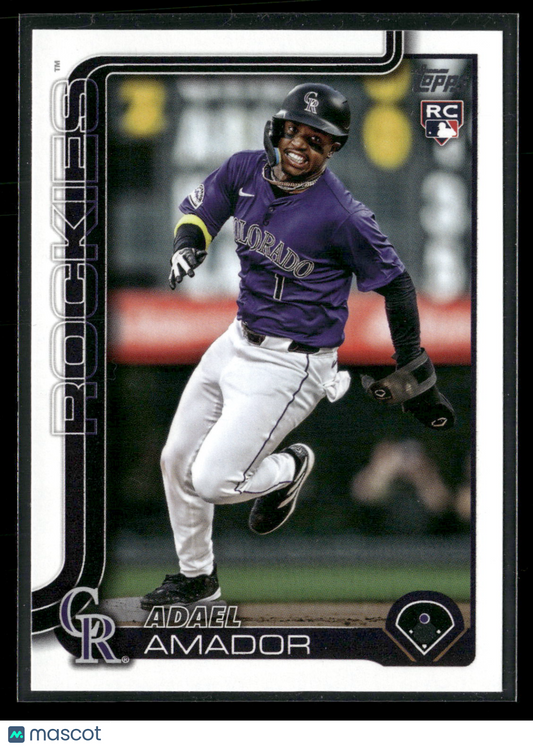 2025 Topps Series 1 Baseball Adael Amador #191 RC