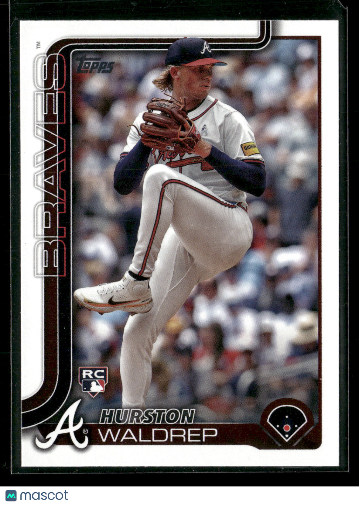 2025 Topps Series 1 Baseball Hurston Waldrep #253 RC