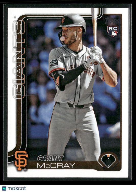 2025 Topps Series 1 Baseball Grant McCray #213 RC