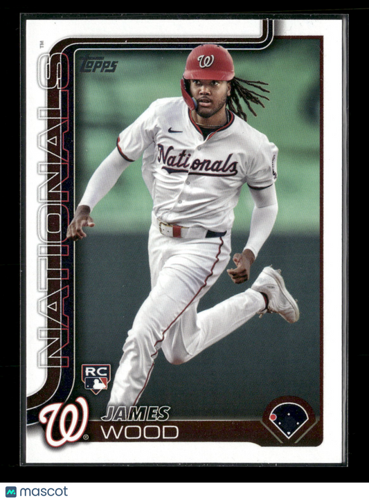 2025 Topps Series 1 Baseball James Wood #181 RC