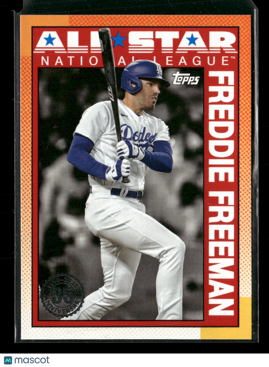 2025 1990 Topps All Star Baseball Freddie Freeman #90AS-21