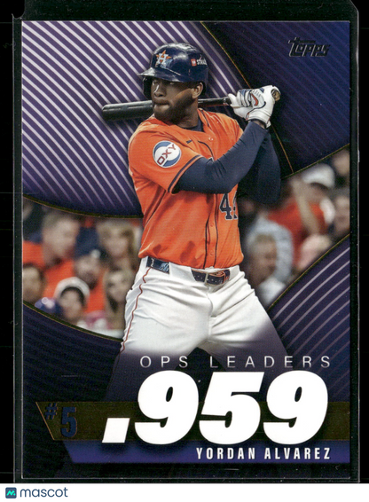 2025 Topps OPS Best Yordan Alvarez #OPS-5