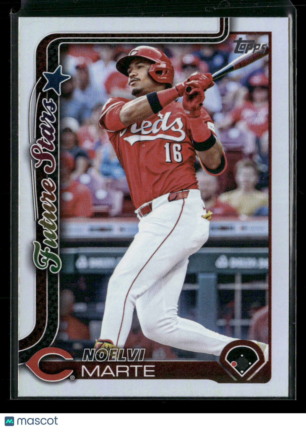 2025 Topps Series Two Noelvi Marte #628 Rainbow Foil