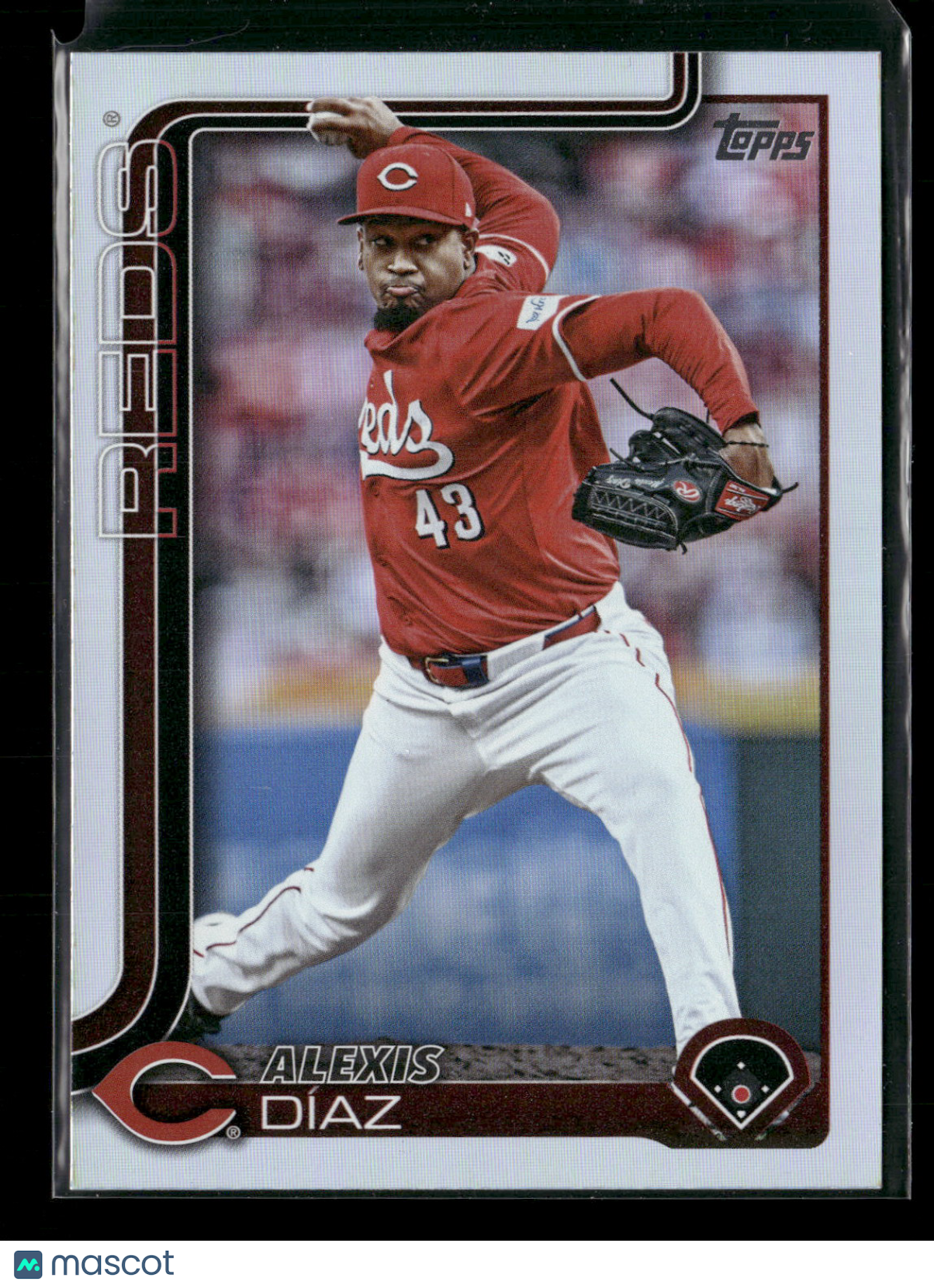2025 Topps Series Two Alexis Díaz #434 Rainbow Foil