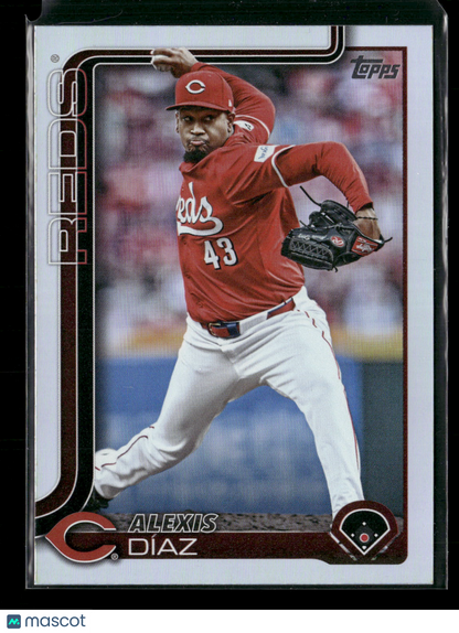 2025 Topps Series Two Alexis Díaz #434 Rainbow Foil