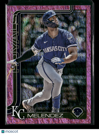 2024 Topps Series Two MJ Melendez #536 Pink Holo Foil
