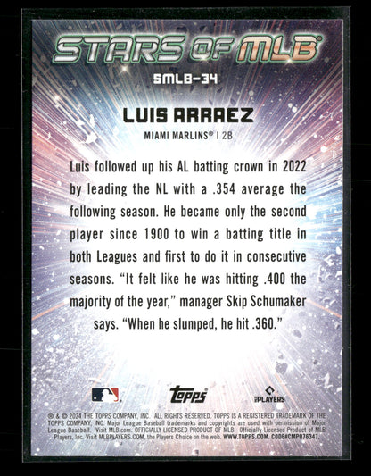 2024 Topps Stars of MLB Luis Arraez #SMLB-34