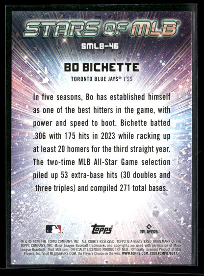 2024 Topps Stars of MLB Bo Bichette #SMLB-46