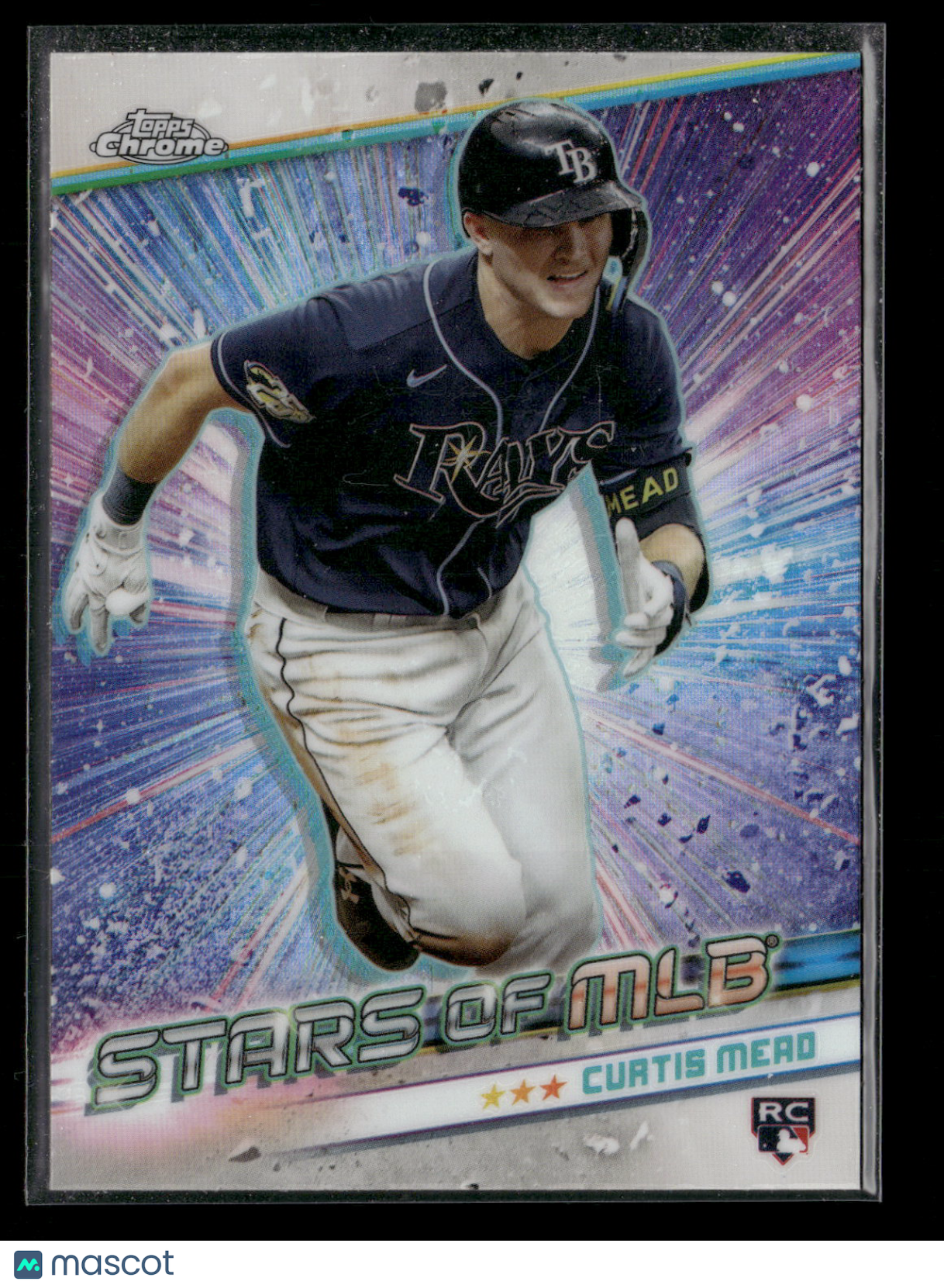 2024 Topps Chrome Stars of MLB Curtis Mead #CSMLB-72 RC