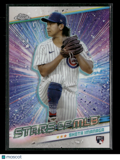 2024 Topps Chrome Stars of MLB Shota Imanaga #CSMLB-81 RC