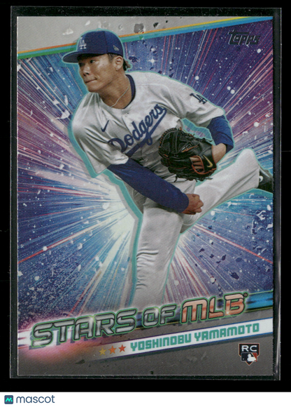 2024 Topps Stars of MLB Yoshinobu Yamamoto #SMLB-57 RC