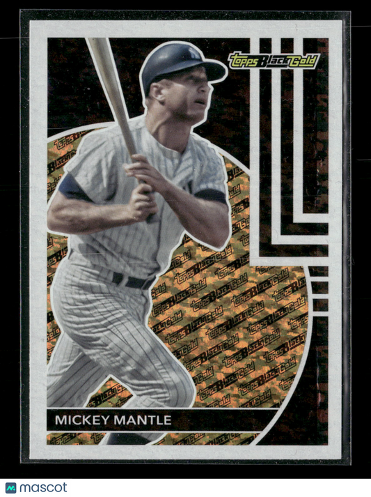 2024 Topps Black Gold Mickey Mantle #BG-23