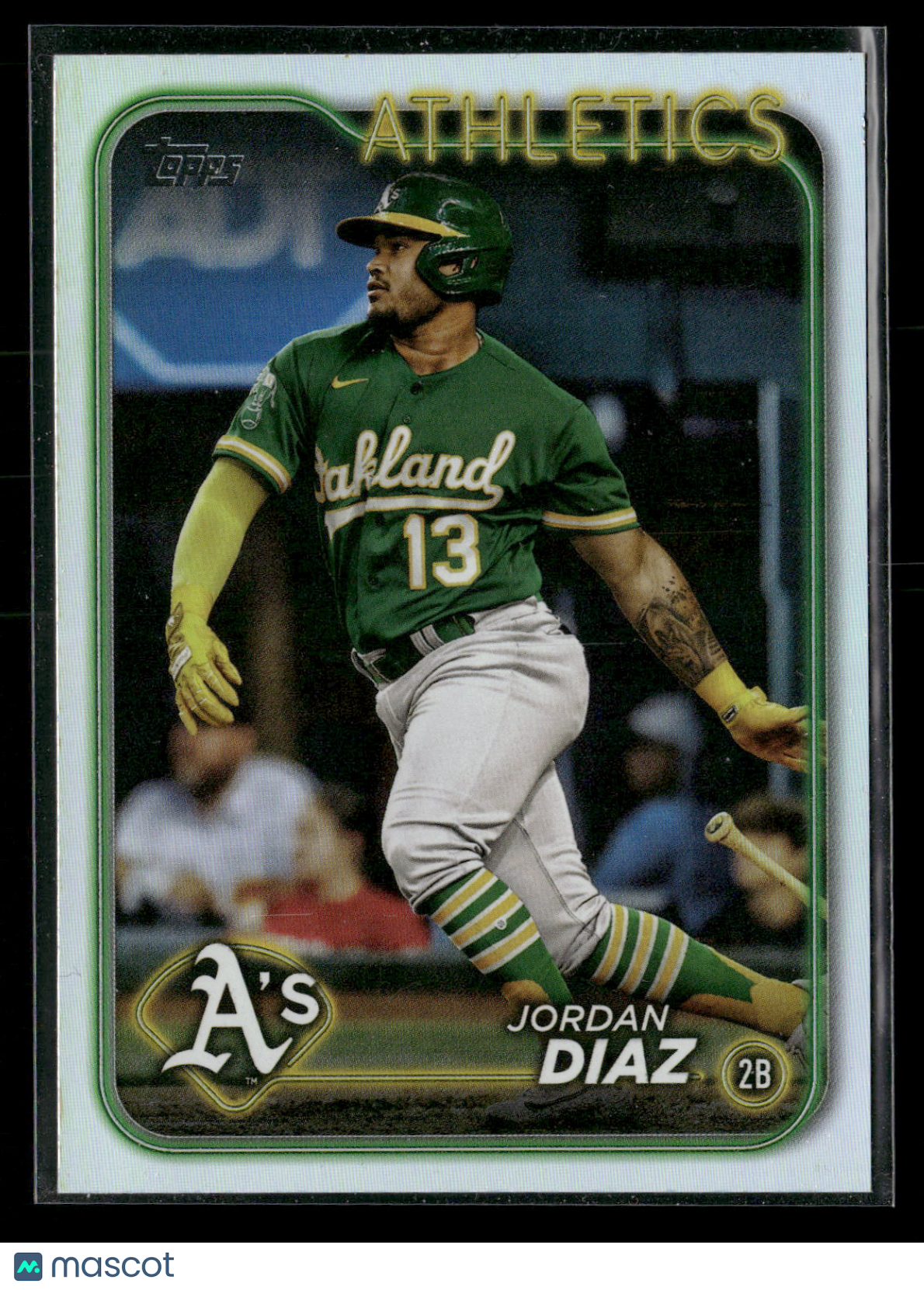 2024 Topps Series Two Jordan Diaz #697 Rainbow Foil