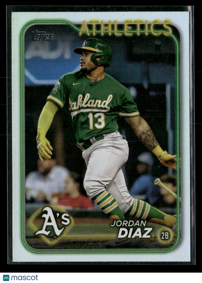 2024 Topps Series Two Jordan Diaz #697 Rainbow Foil