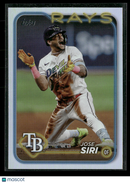2024 Topps Series Two Jose Siri #436 Rainbow Foil