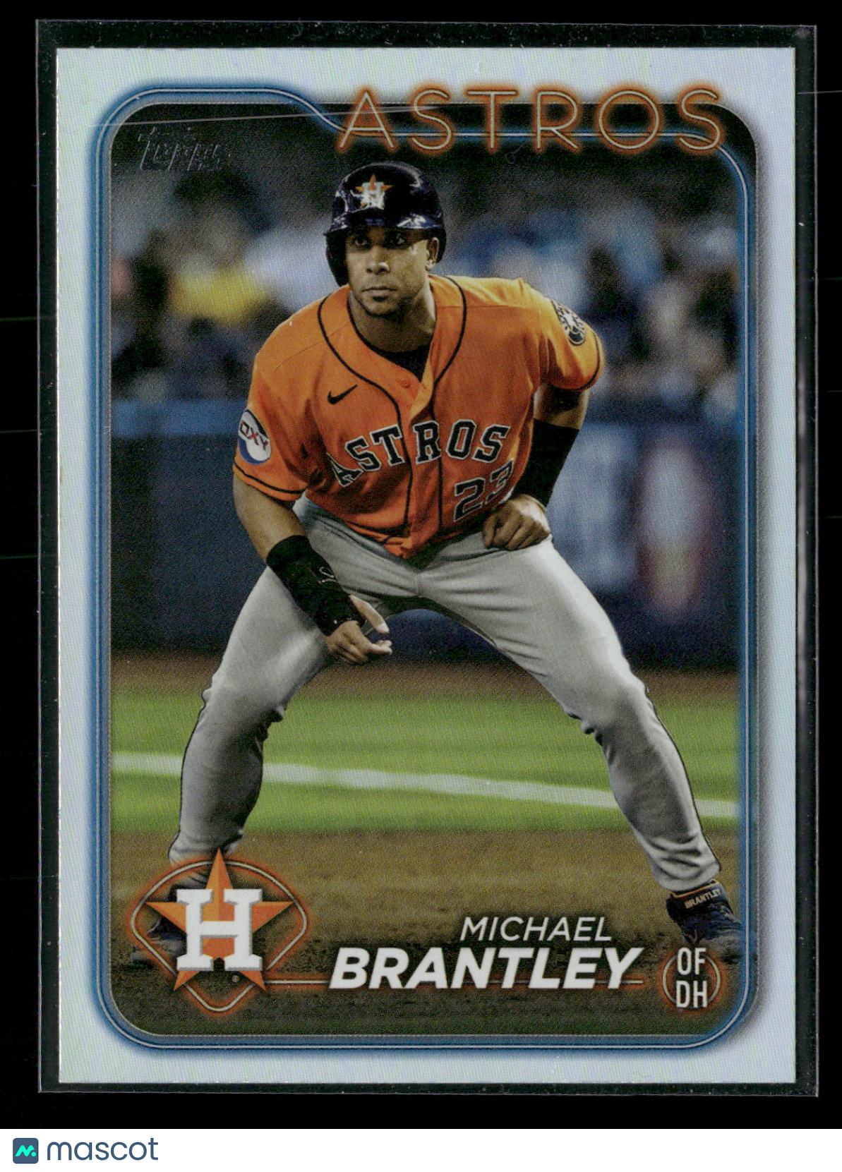 2024 Topps Series Two Michael Brantley #381 Rainbow Foil
