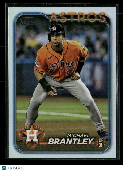 2024 Topps Series Two Michael Brantley #381 Rainbow Foil