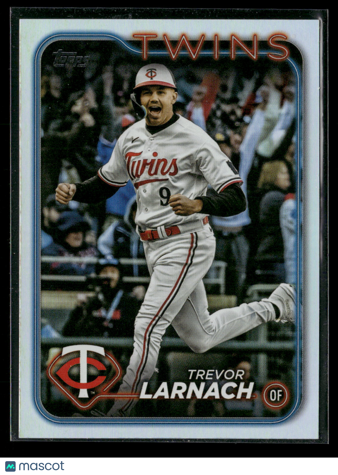 2024 Topps Series Two Trevor Larnach #568 Rainbow Foil