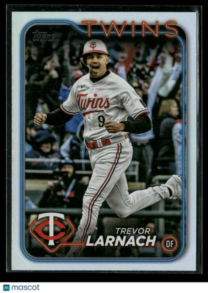 2024 Topps Series Two Trevor Larnach #568 Rainbow Foil
