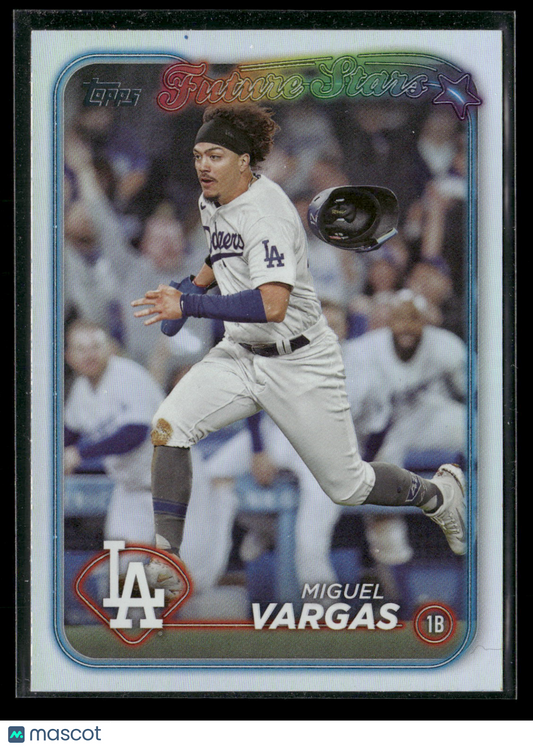 2024 Topps Series Two Miguel Vargas #541 Rainbow Foil