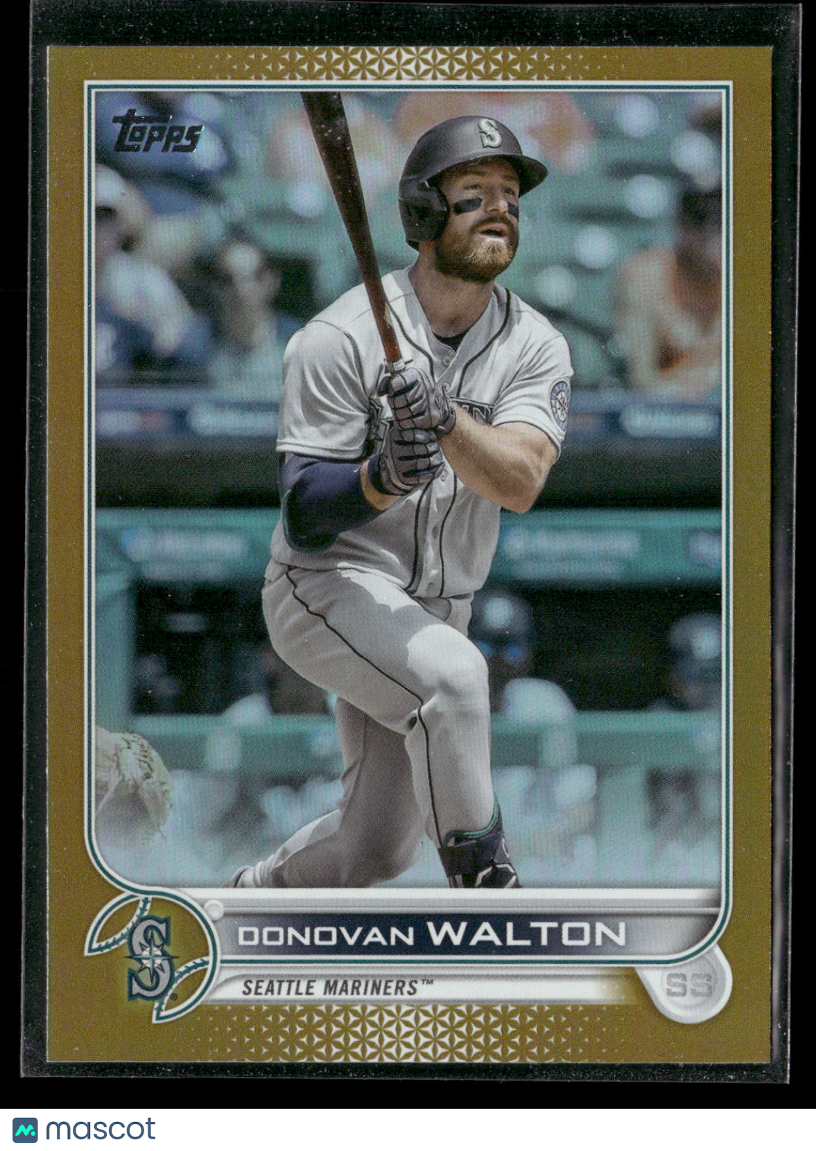 2022 Topps Update Series Donovan Walton #US242 Gold Foil