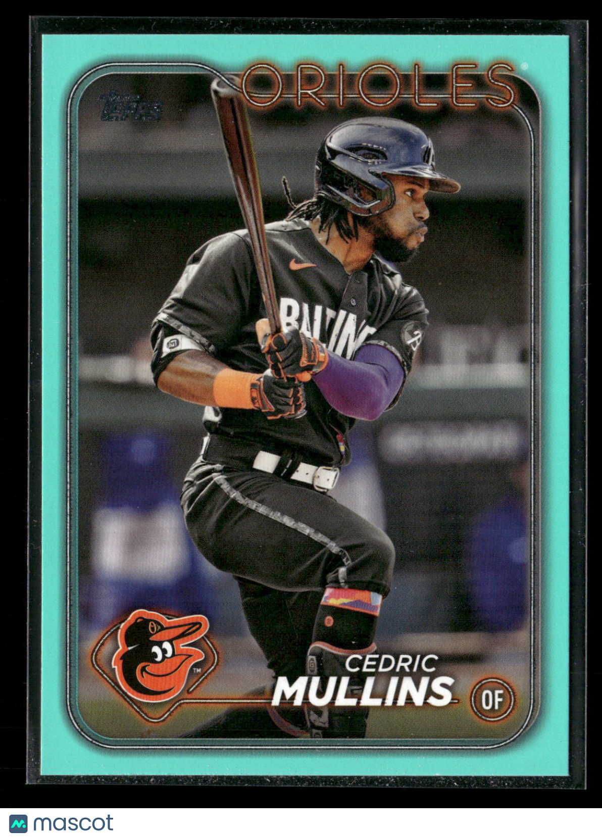 2024 Topps Series Two Cedric Mullins #370 Aqua