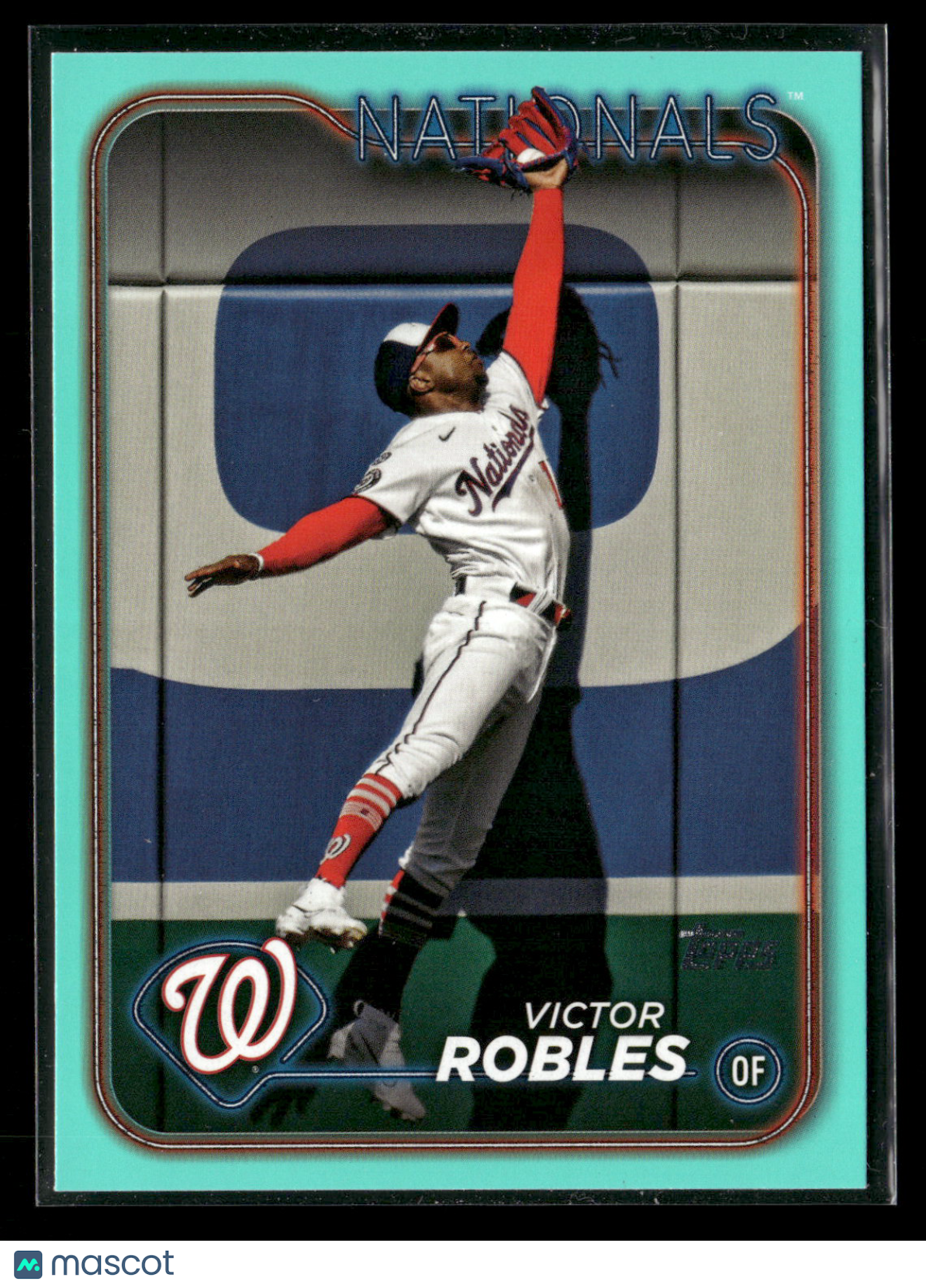 2024 Topps Series Two Victor Robles #412 Aqua