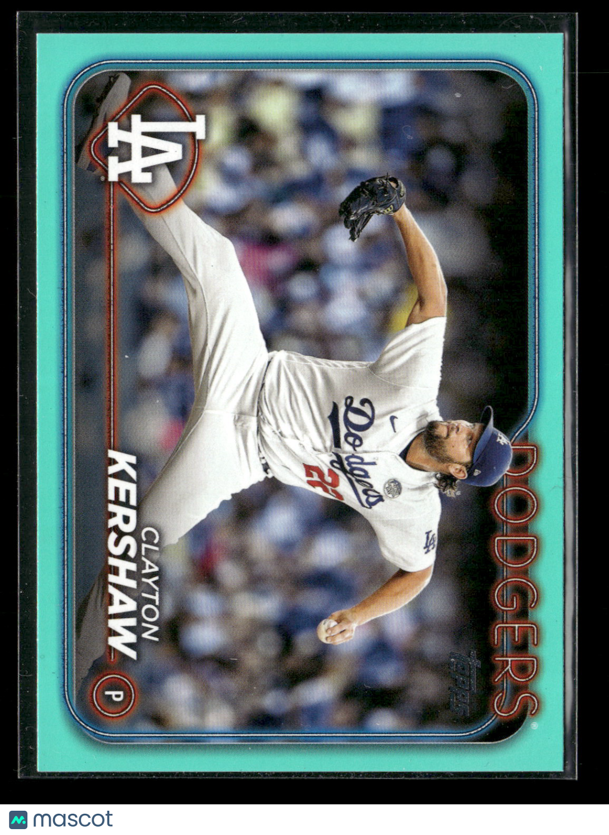 2024 Topps Series Two Clayton Kershaw #351 Aqua